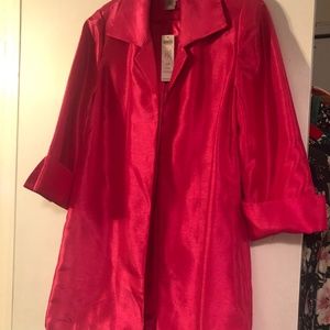 Shantung Topper Bright Pink